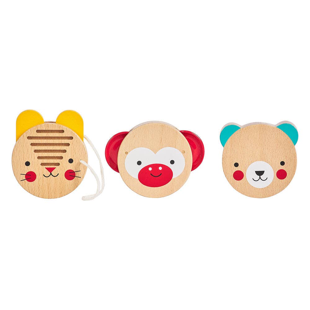 Wooden Music Percussion Set Animal Friends