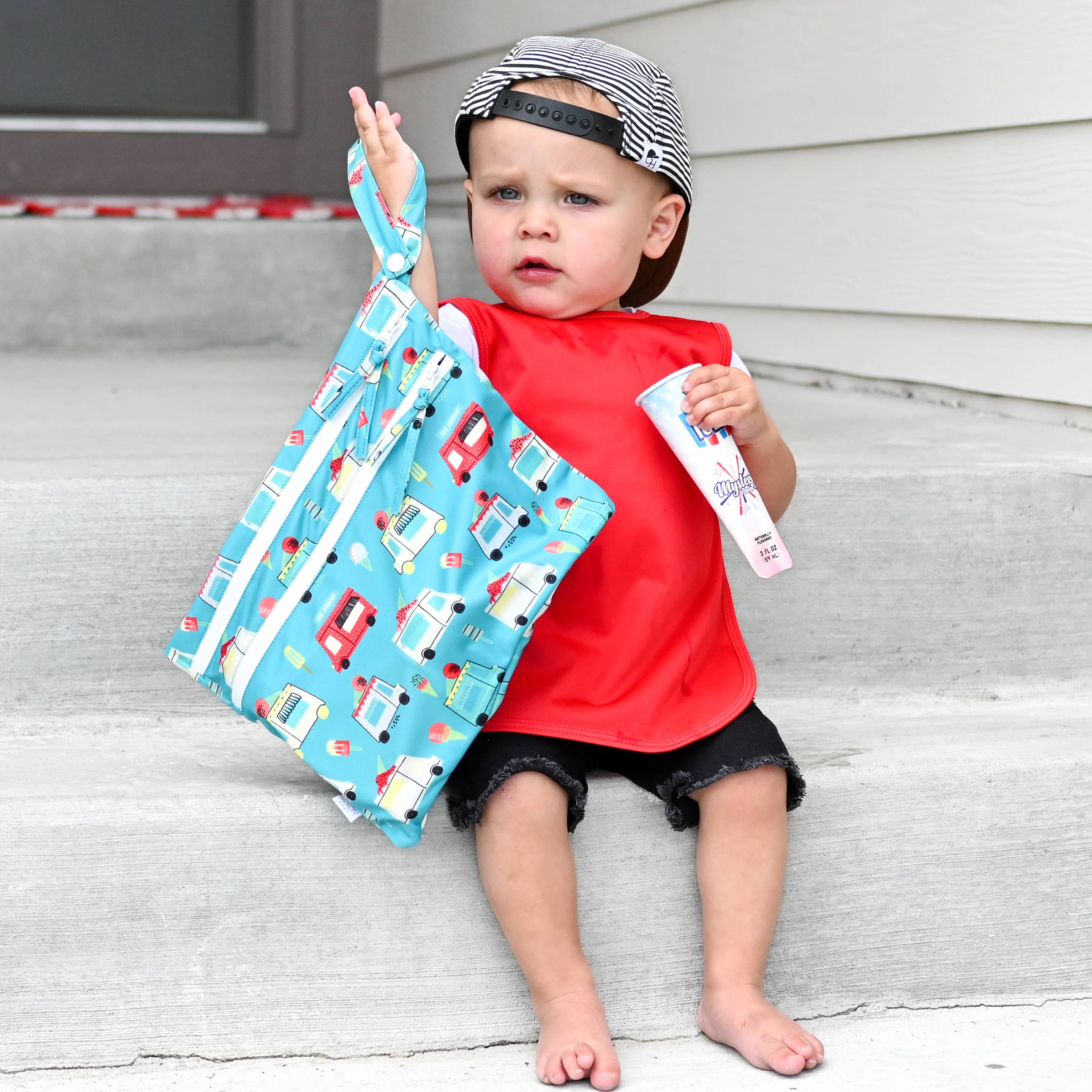 Ice Cream Truck Waterproof Wet Bag