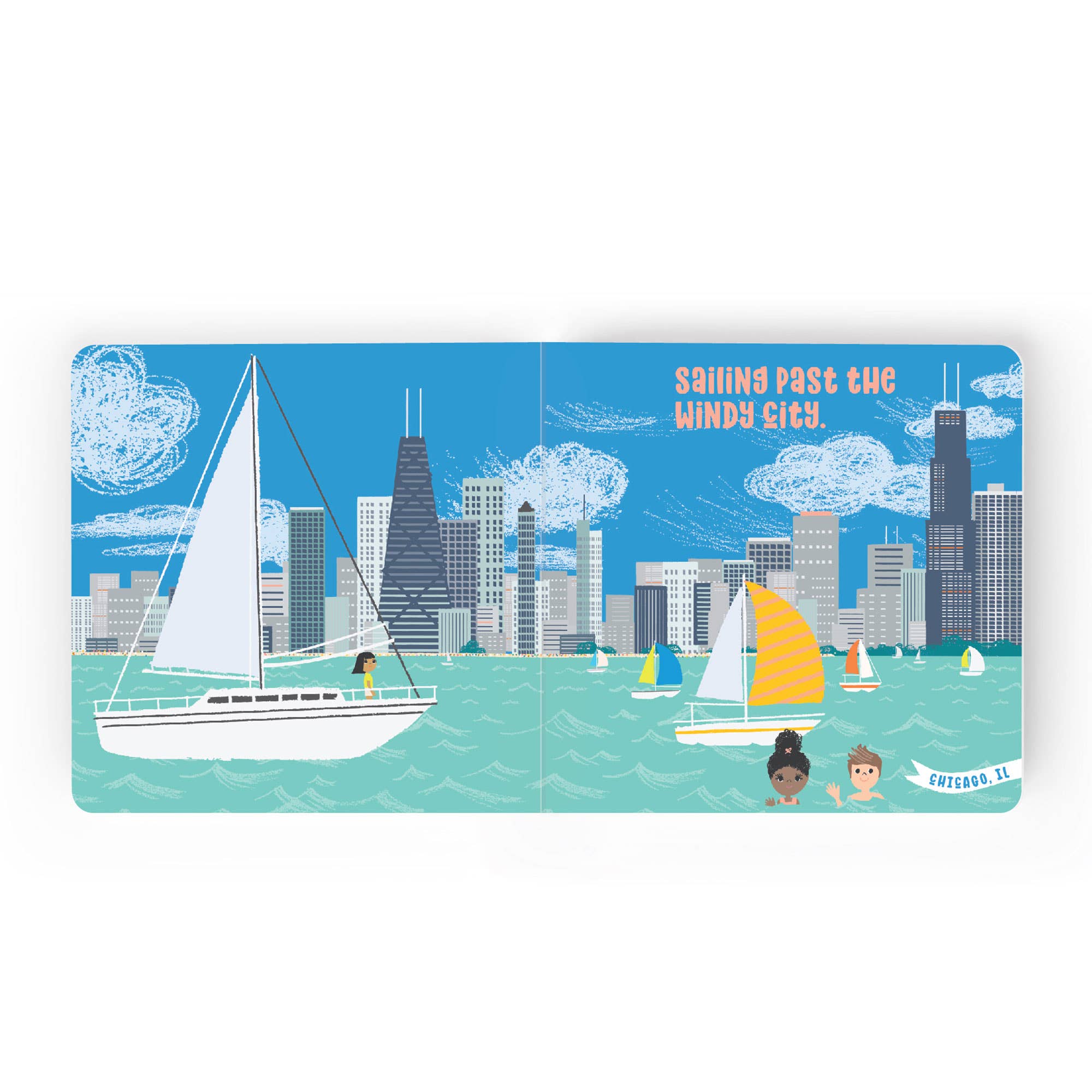 All Aboard Great Lakes: A Seek and Find Book-Little Sprout