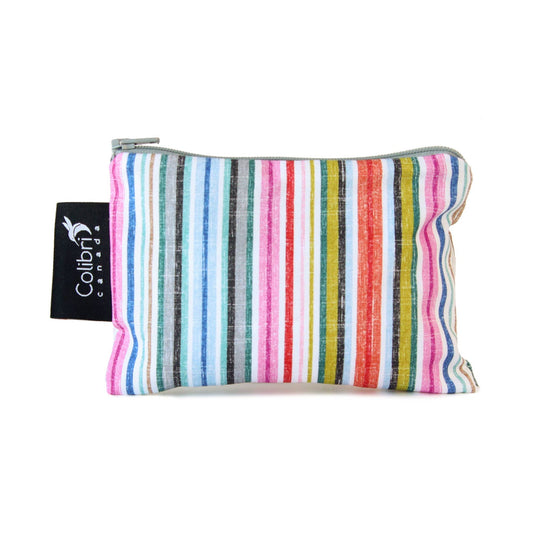 Summer Stripes Reusable Snack Bag - Small