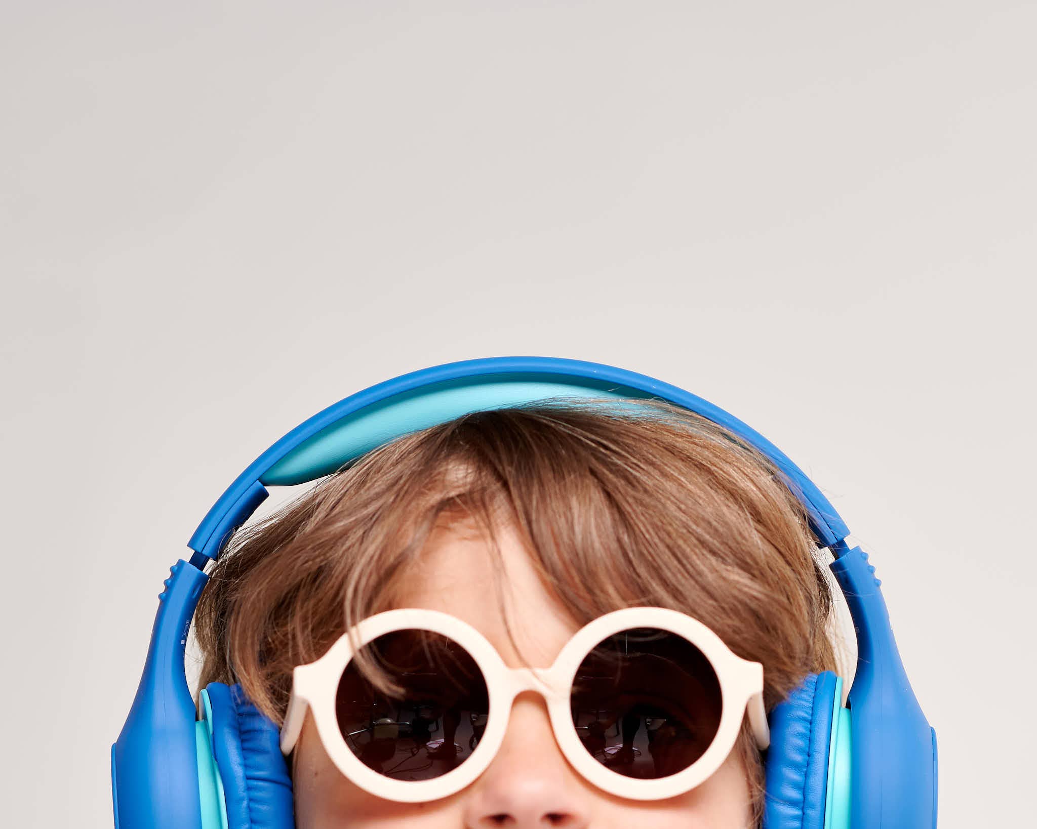 Sweet Cream Euro Round Kids Sunglasses Ages 3-5-Little Sprout
