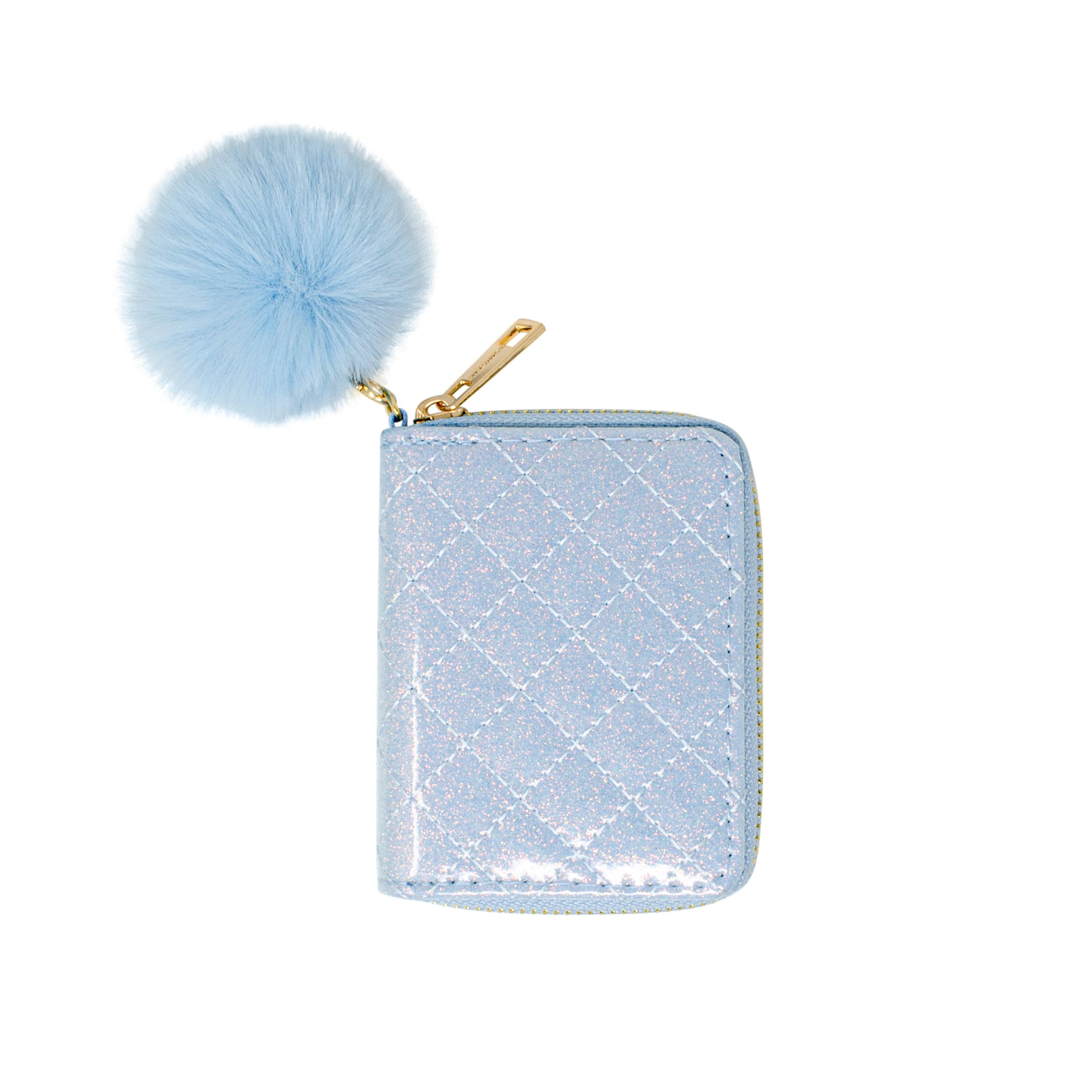 Blue Glitter Wallet Little Sprout