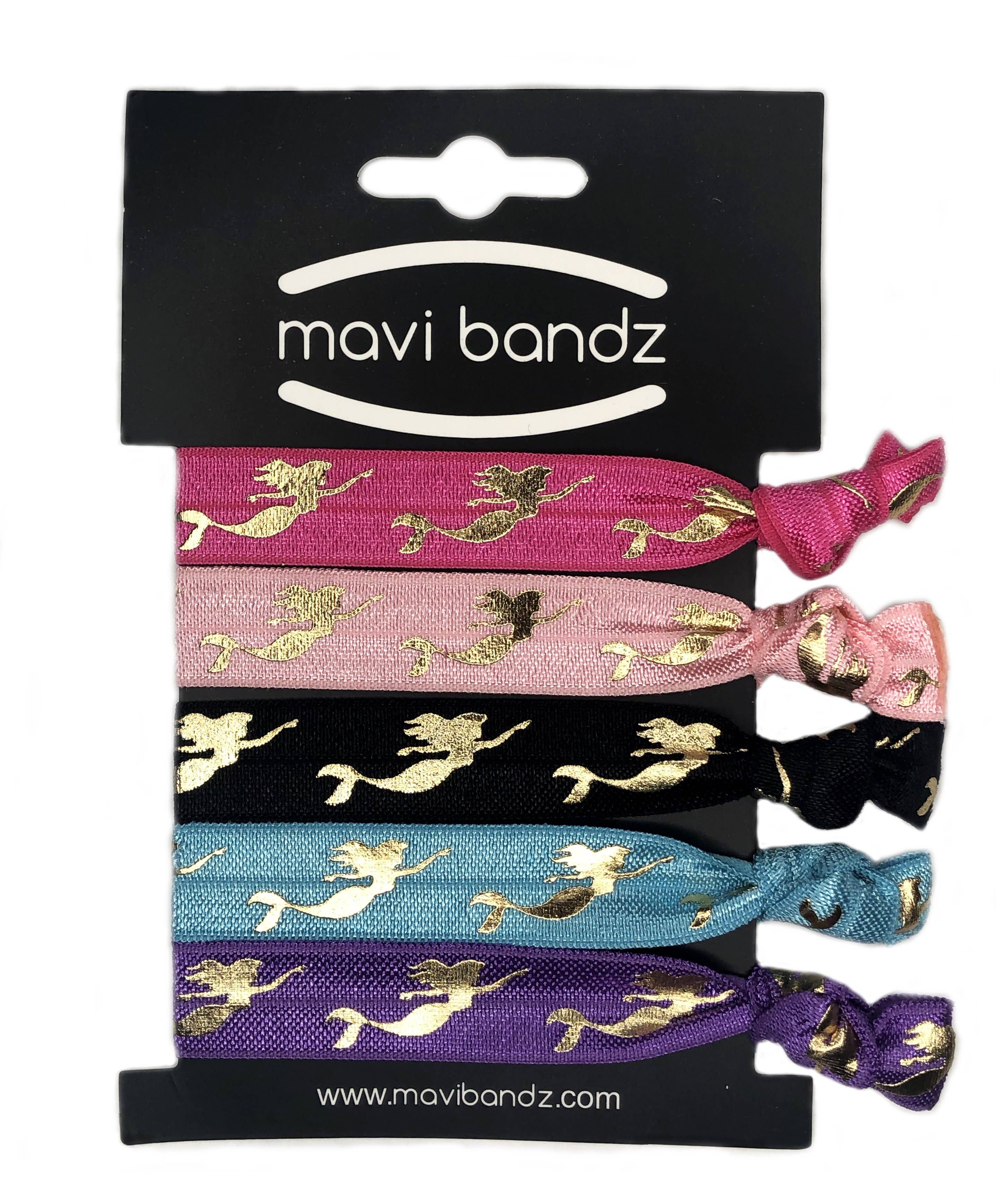 Mermaid Ponytail Holders Mavi Bands Little Sprout