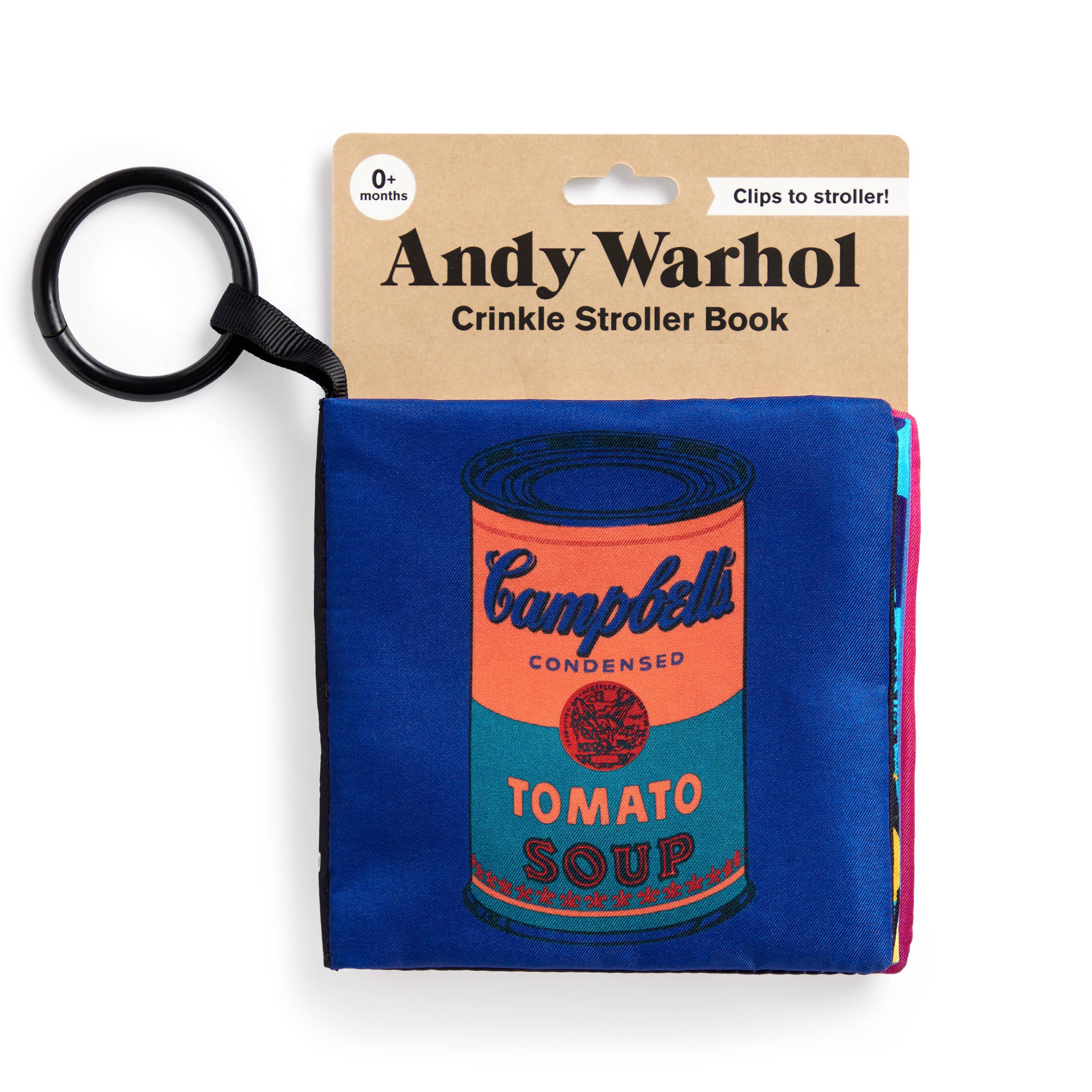 Andy Warhol Crinkle Stroller Book Little Sprout