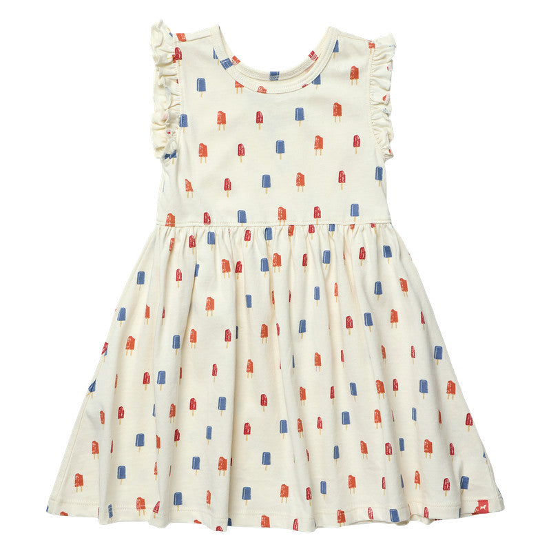 Sunny Ruffle Dress - Popsicles