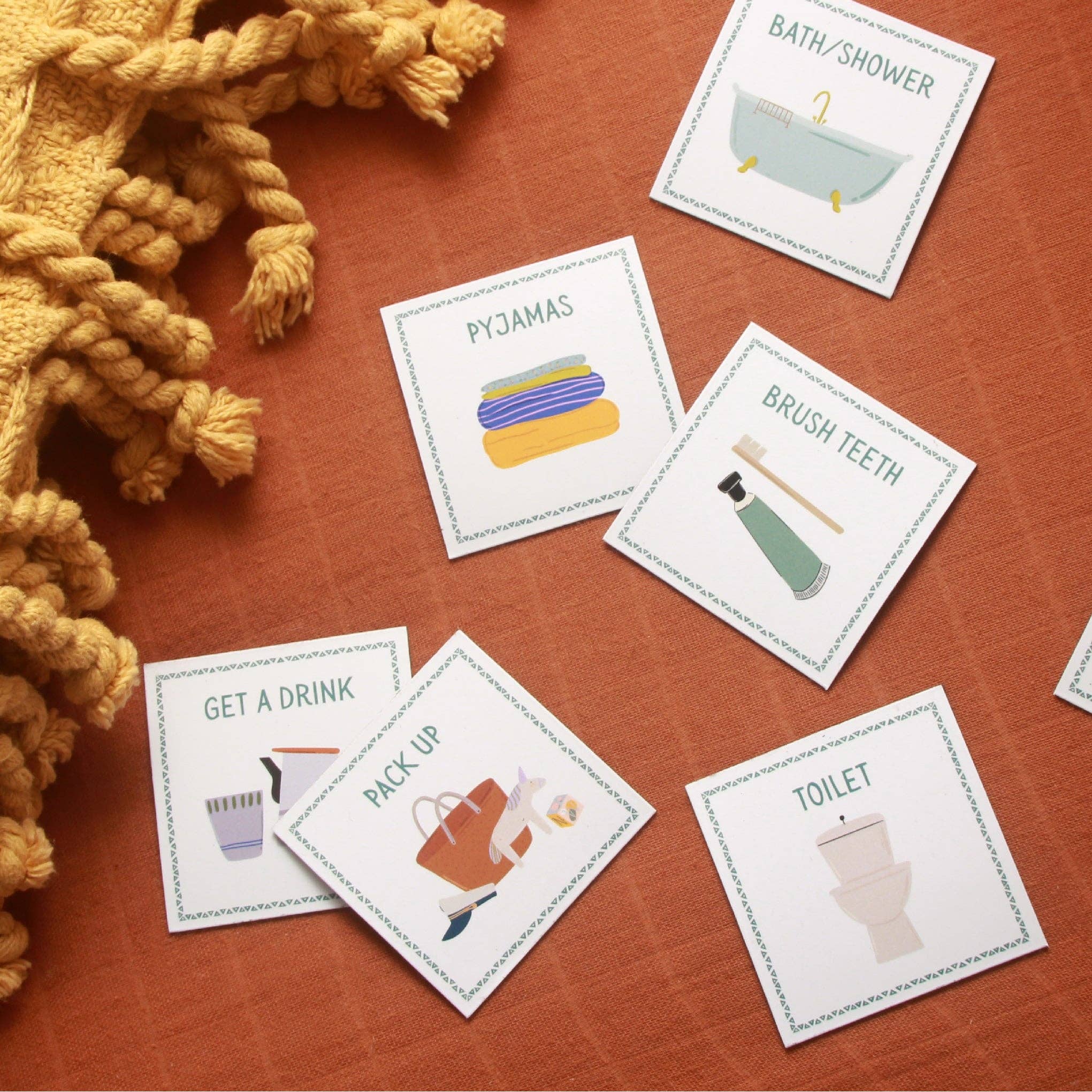 20 Magnetic Routine Cards-Little Sprout