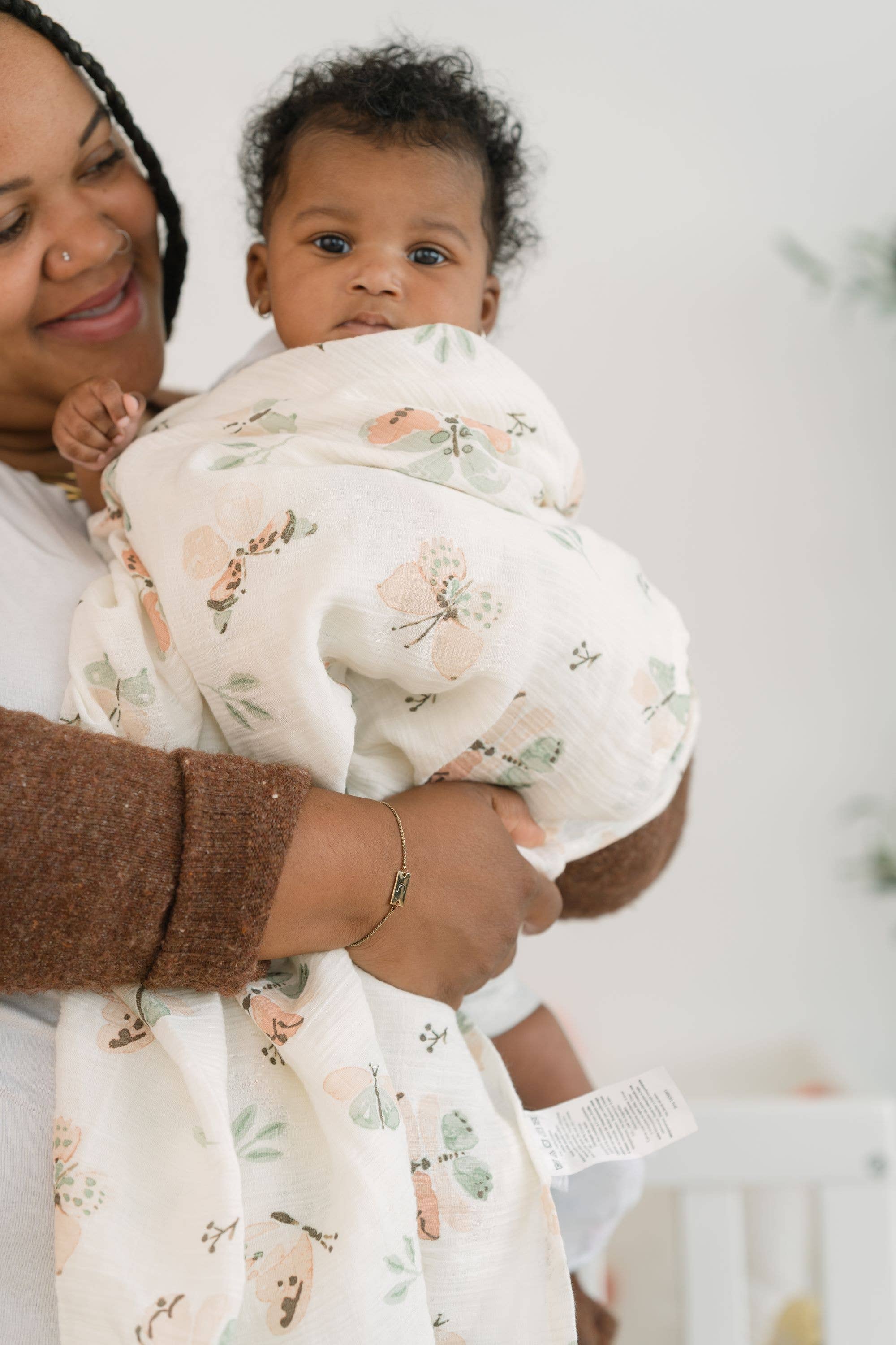 Parker 2-pc. Swaddle Set (Butterfly/Rainbow)