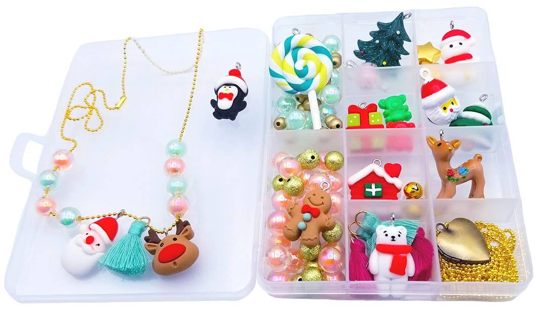 BACK FOR THE HOLIDAYS!! Christmas themed Jewelry Kit-Little Sprout