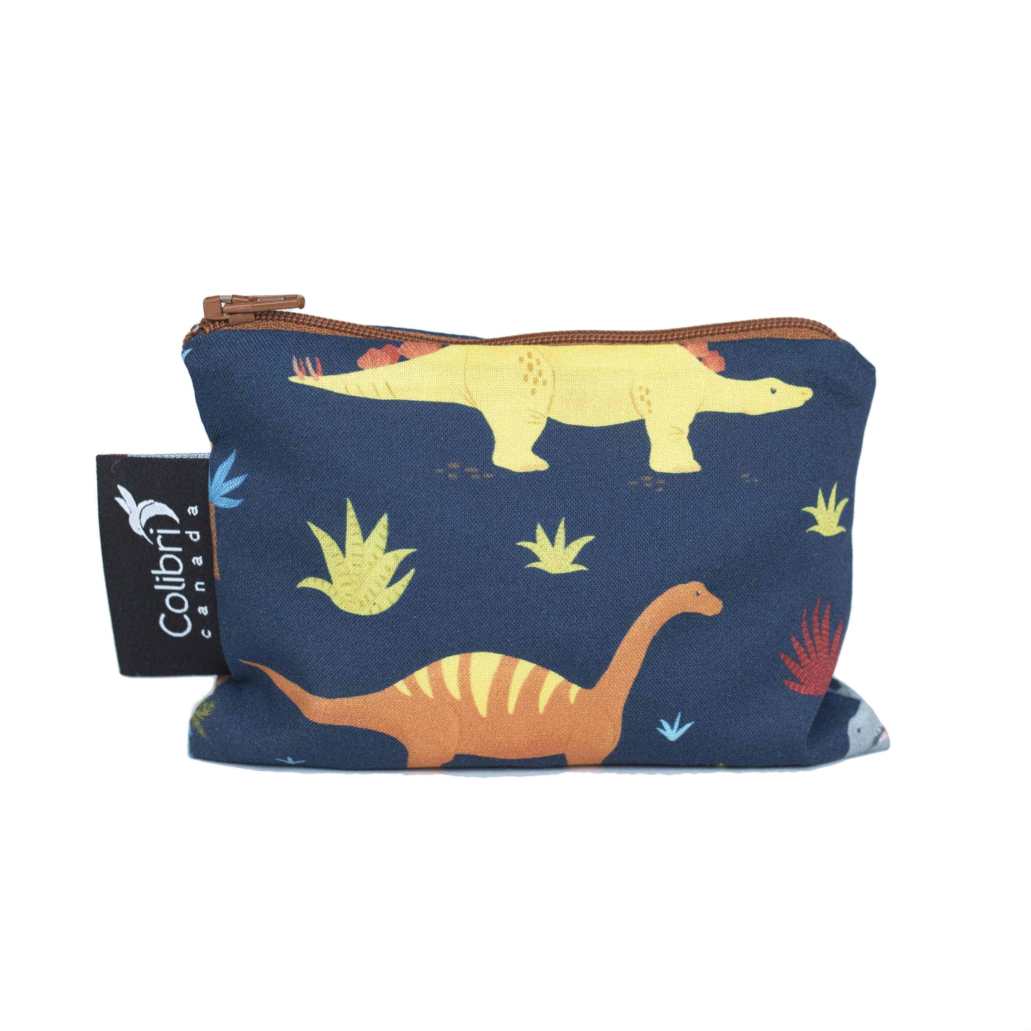 Dinosaurs Reusable Snack Bag - Small-Little Sprout
