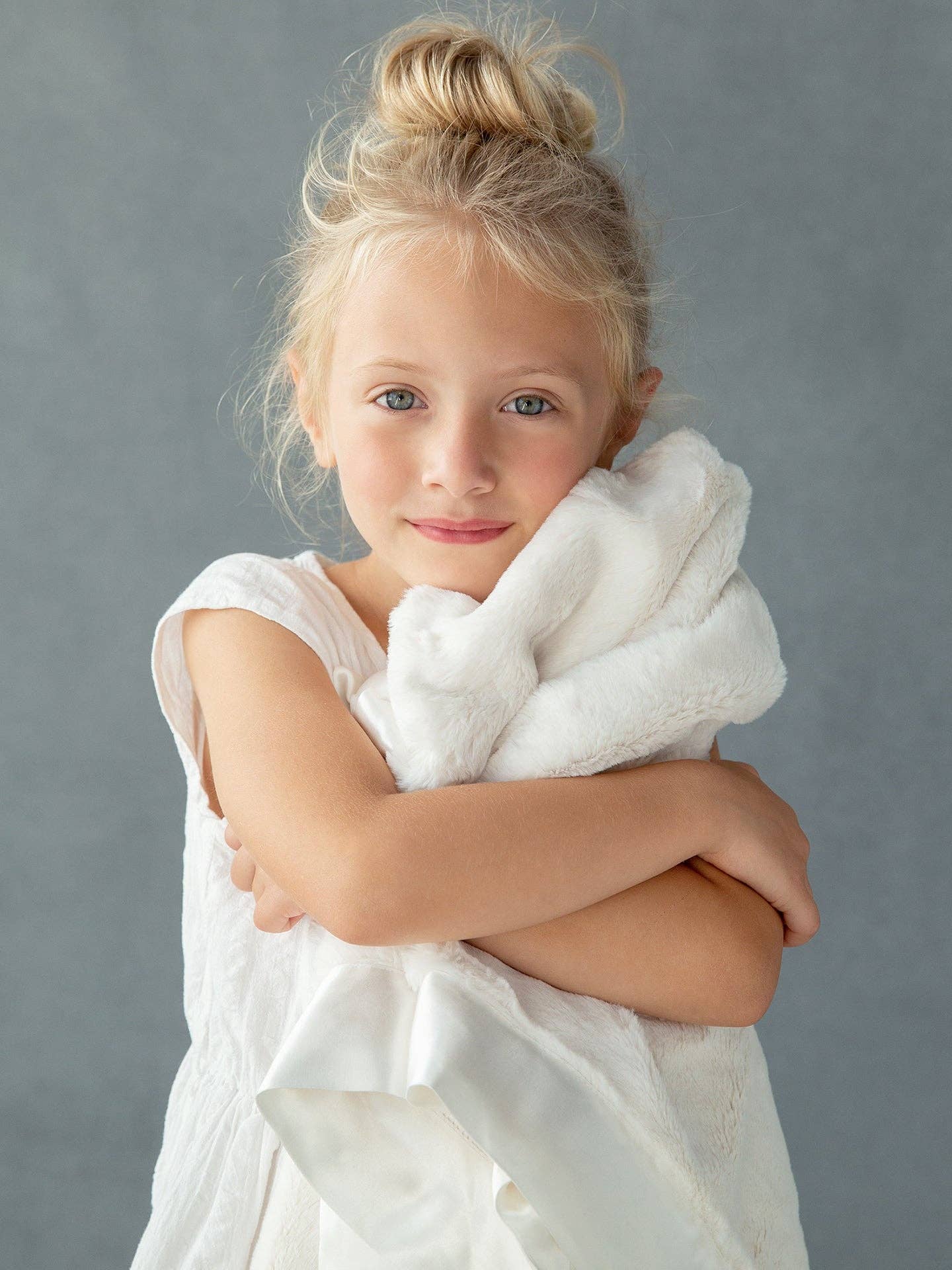 Luxe™ Baby Blanket: Blue / Unboxed