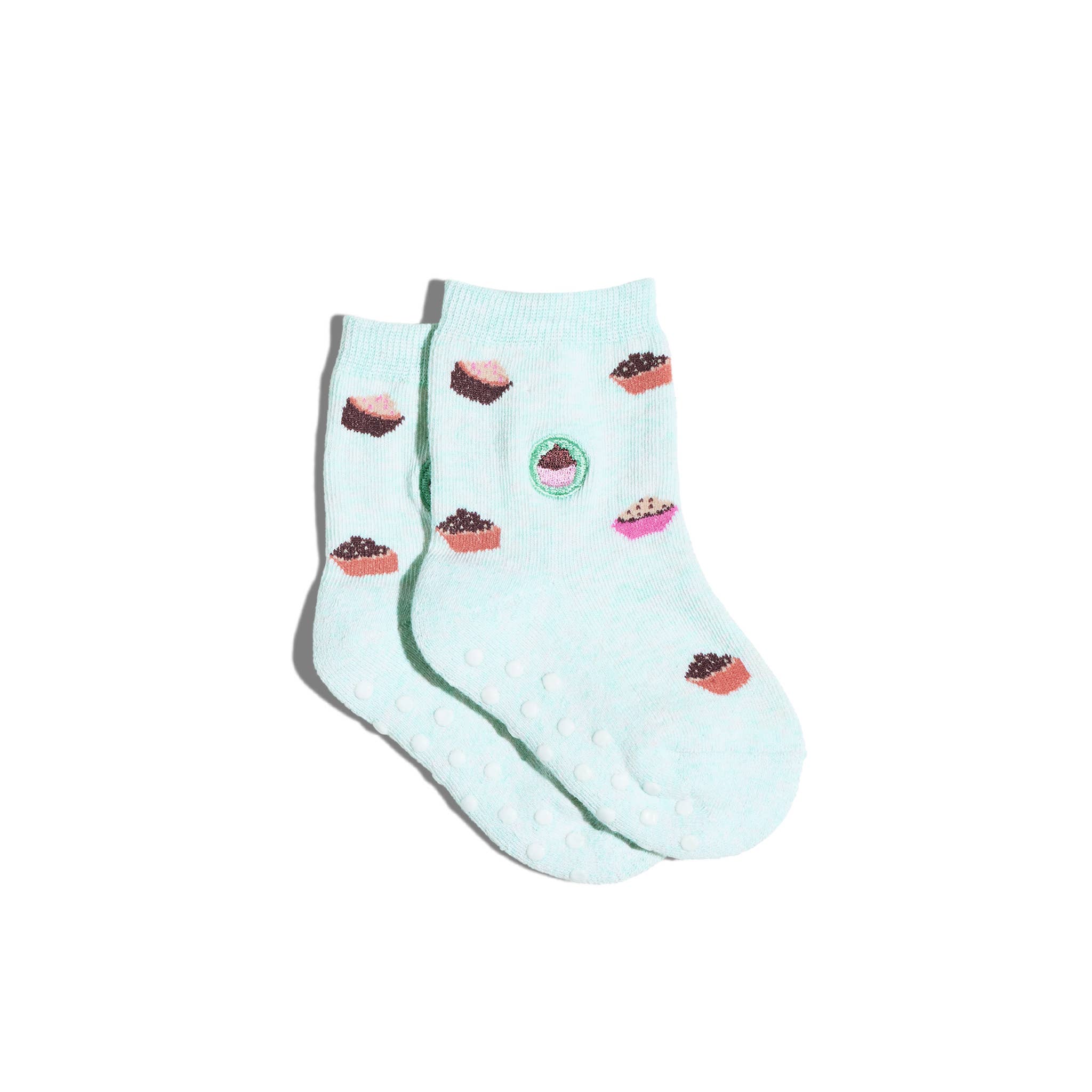 Kids Socks that Provide Meals (Blue Cupcakes): Toddler