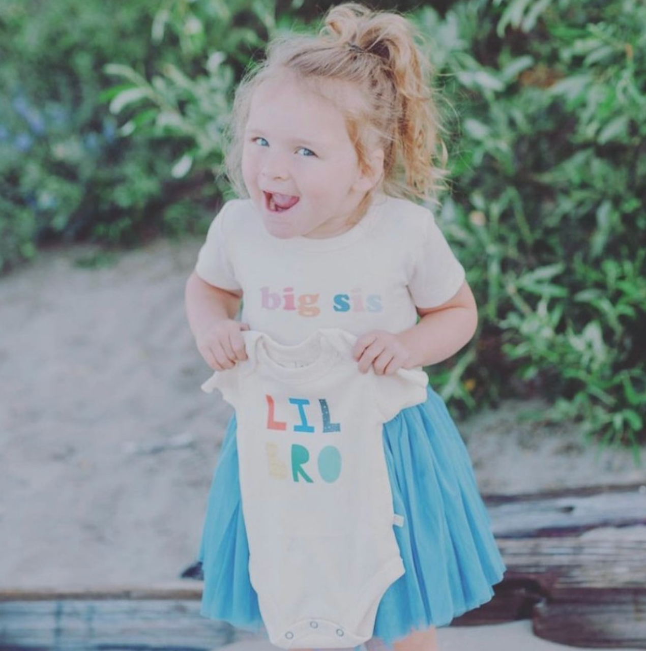 Kid toddler graphic tee | big sis original : Graphic / 3T