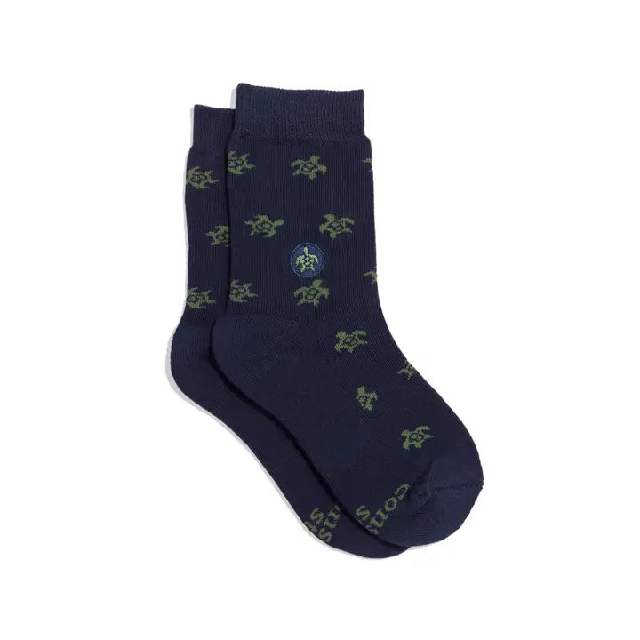 Socks that Protect Turtles   4-6Y