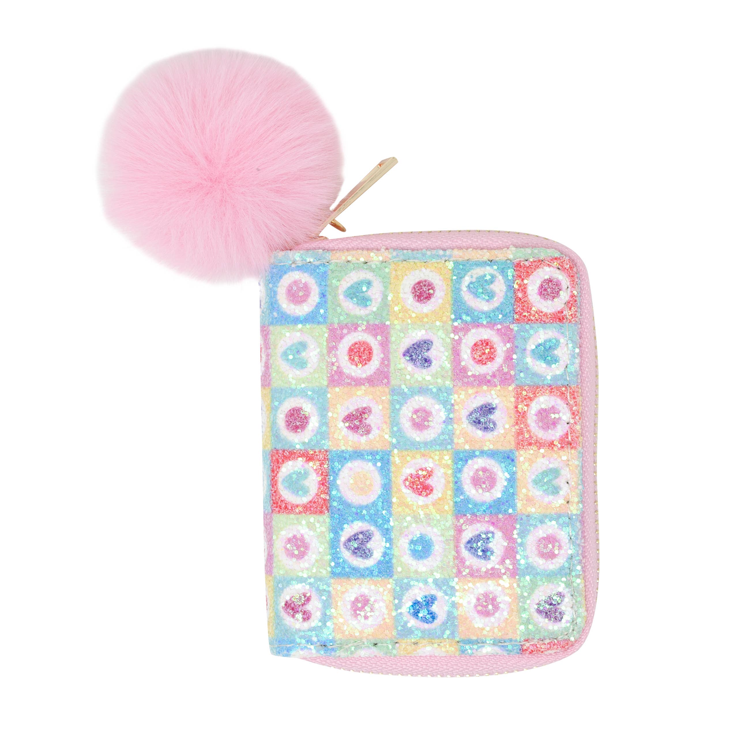 Glitter Hearts Wallet Little Sprout