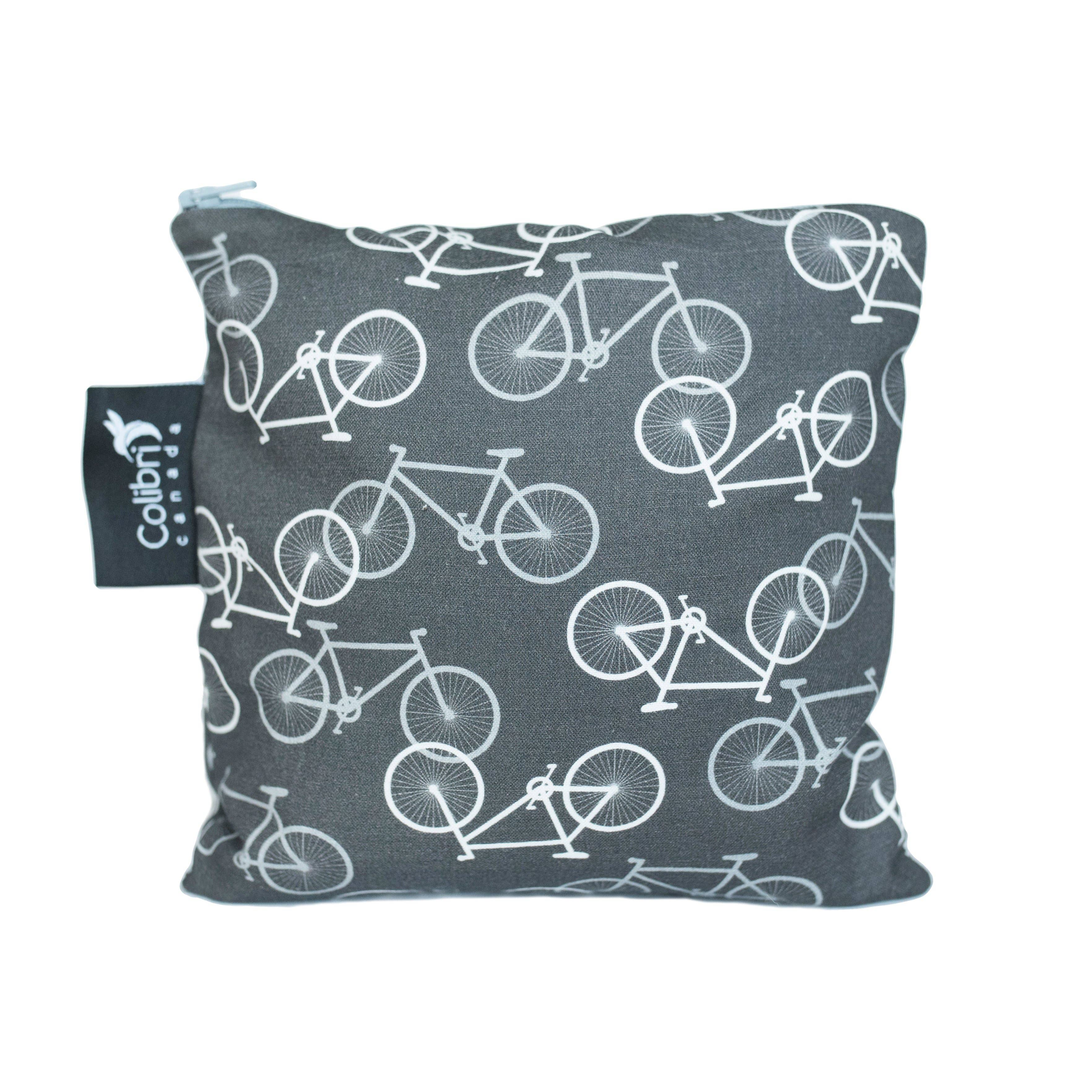Bikes Reusable Snack Bag - Large-Little Sprout