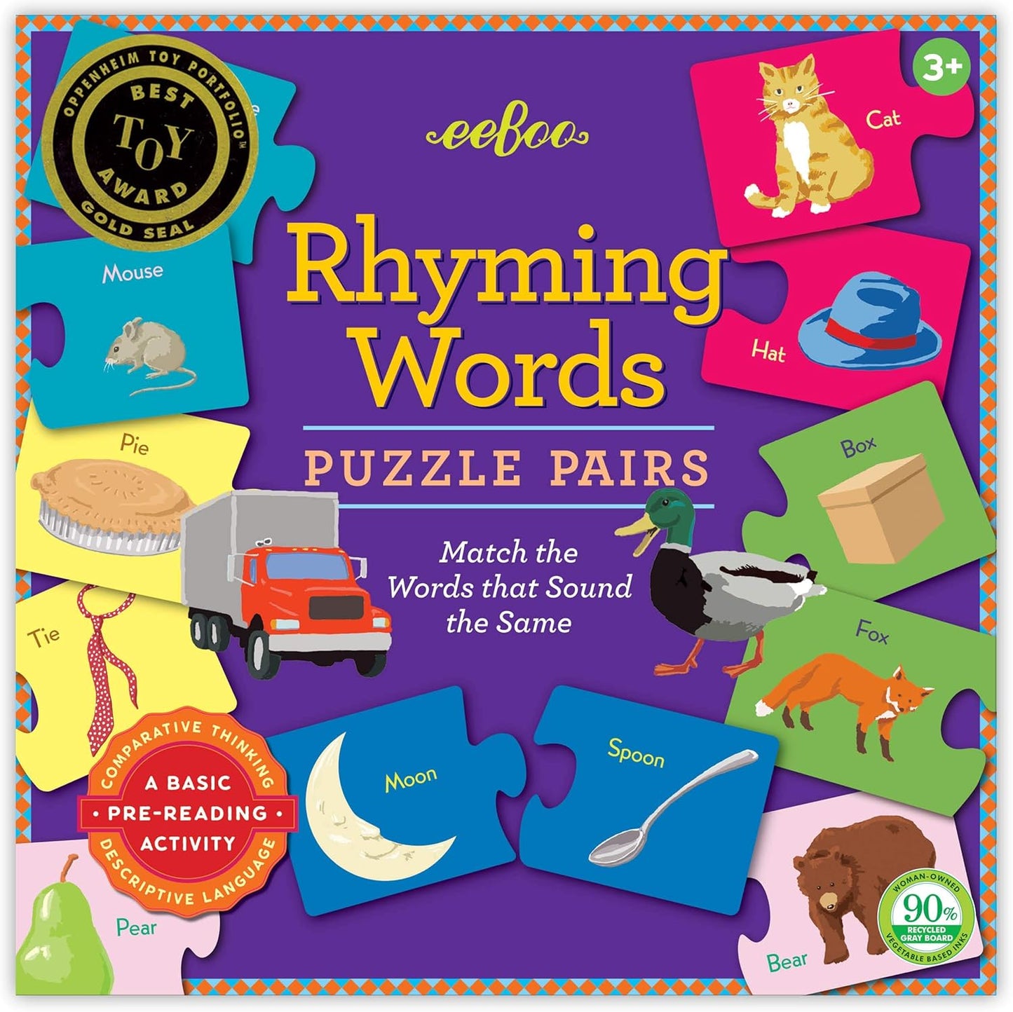 Rhyming Puzzle Pairs