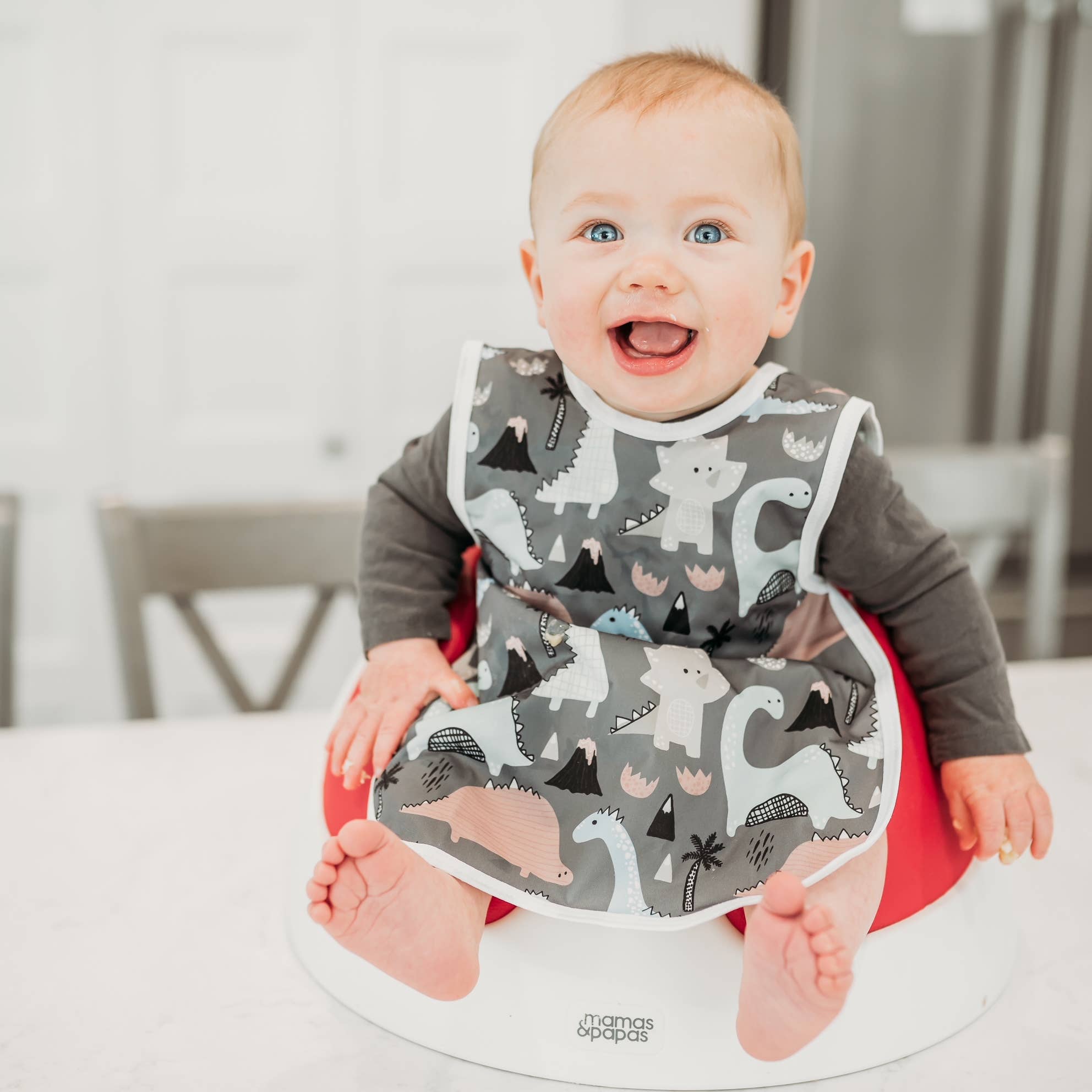 Dinosaur Drawing Bapron: Toddler (6m-3T)-Little Sprout