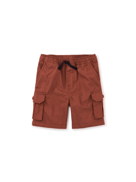 Ripstop Cargo Shorts - Dark Maple