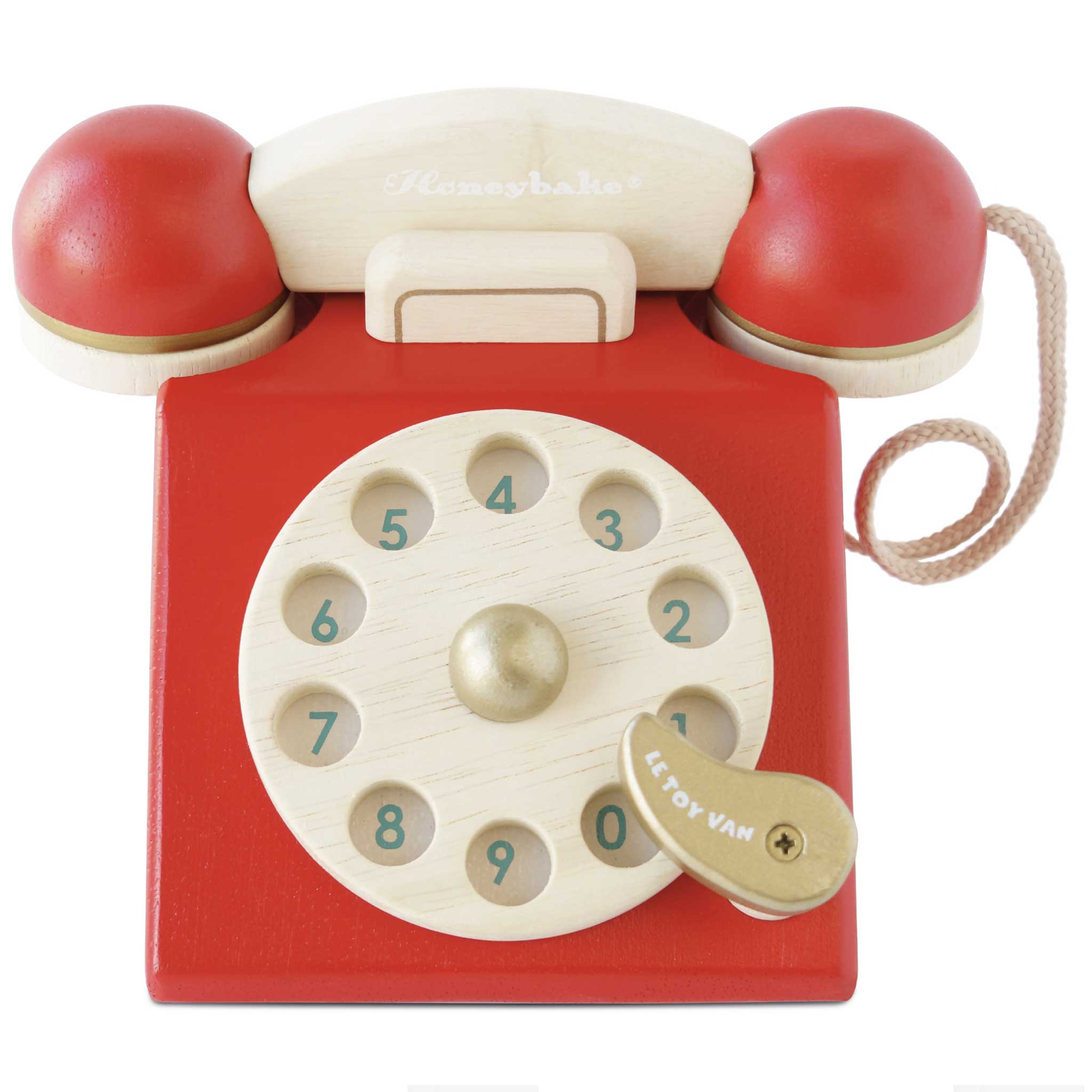 Vintage Wooden Phone-Little Sprout