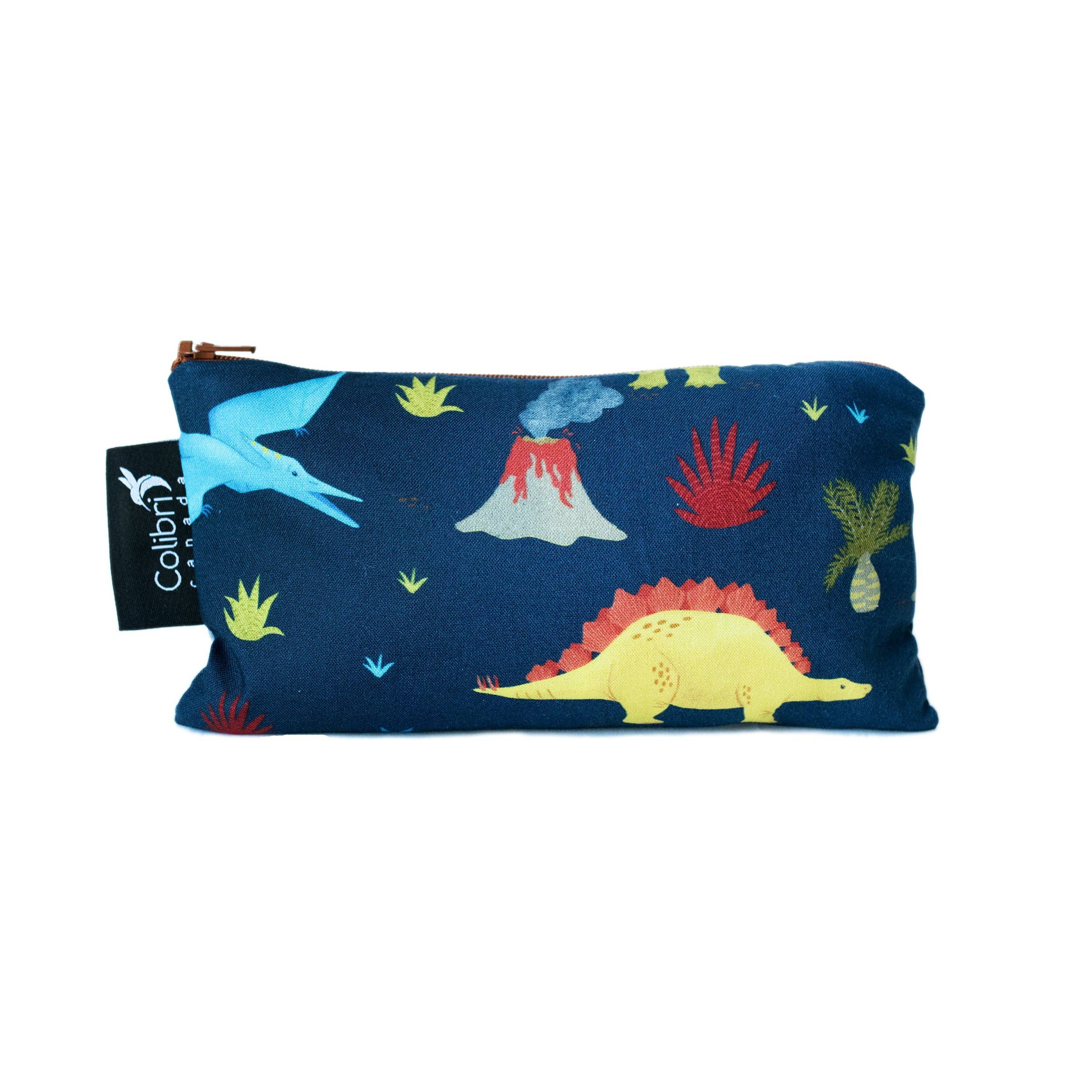 Dinosaurs Reusable Snack Bag - Medium-Little Sprout
