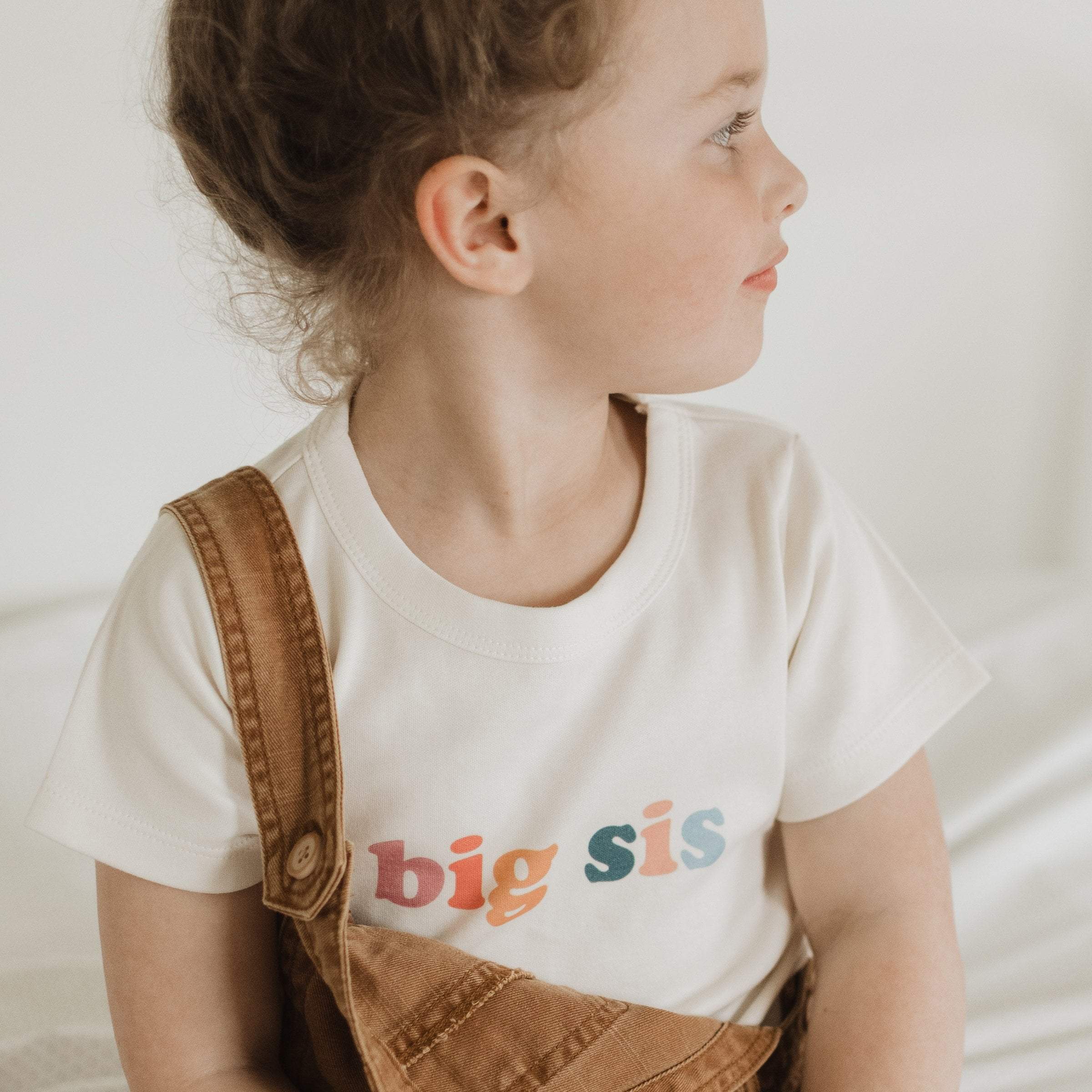 Kid toddler graphic tee | big sis original : Graphic / 2T