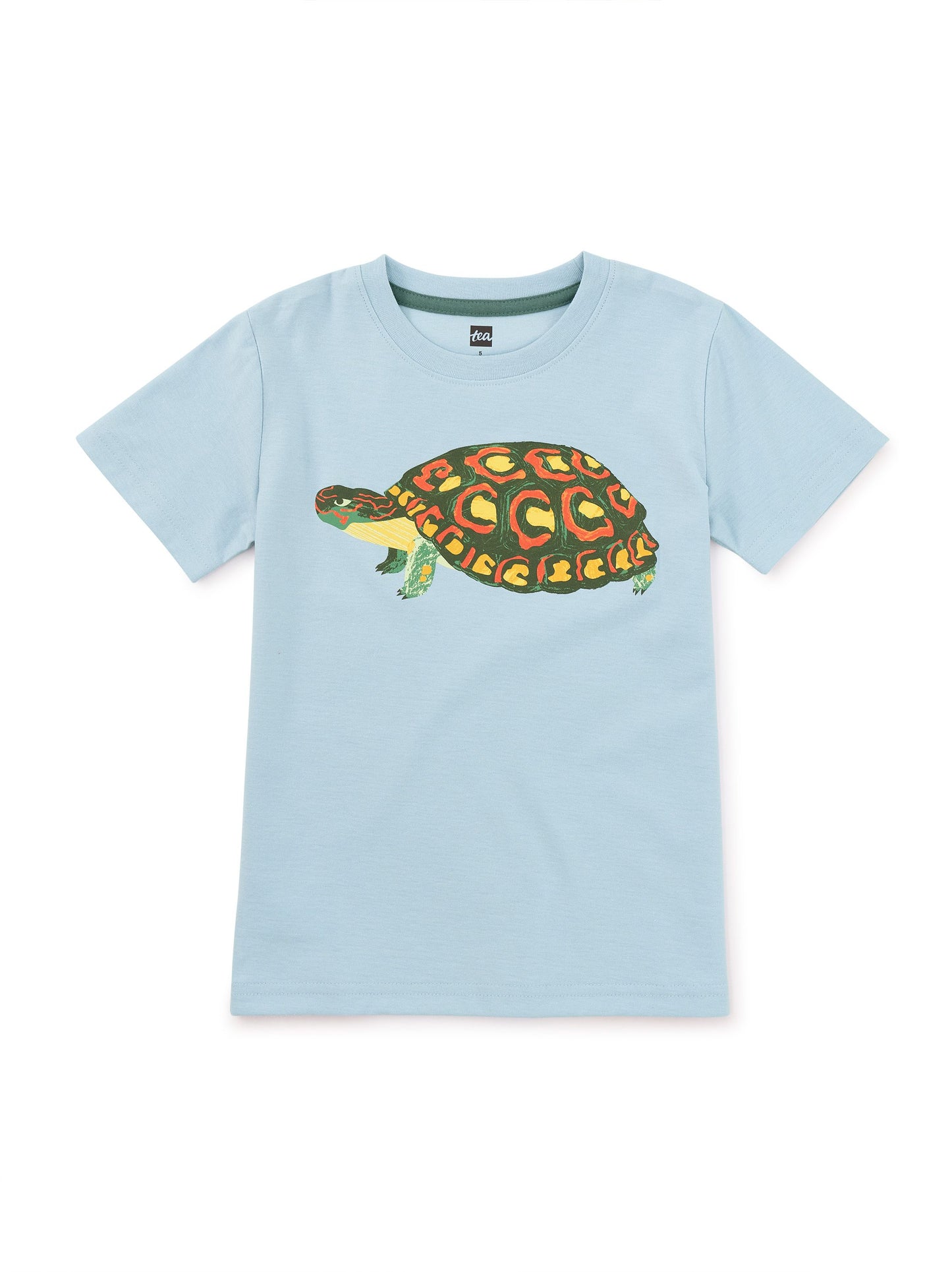 tortuga graphic tee ss24 - blue fog