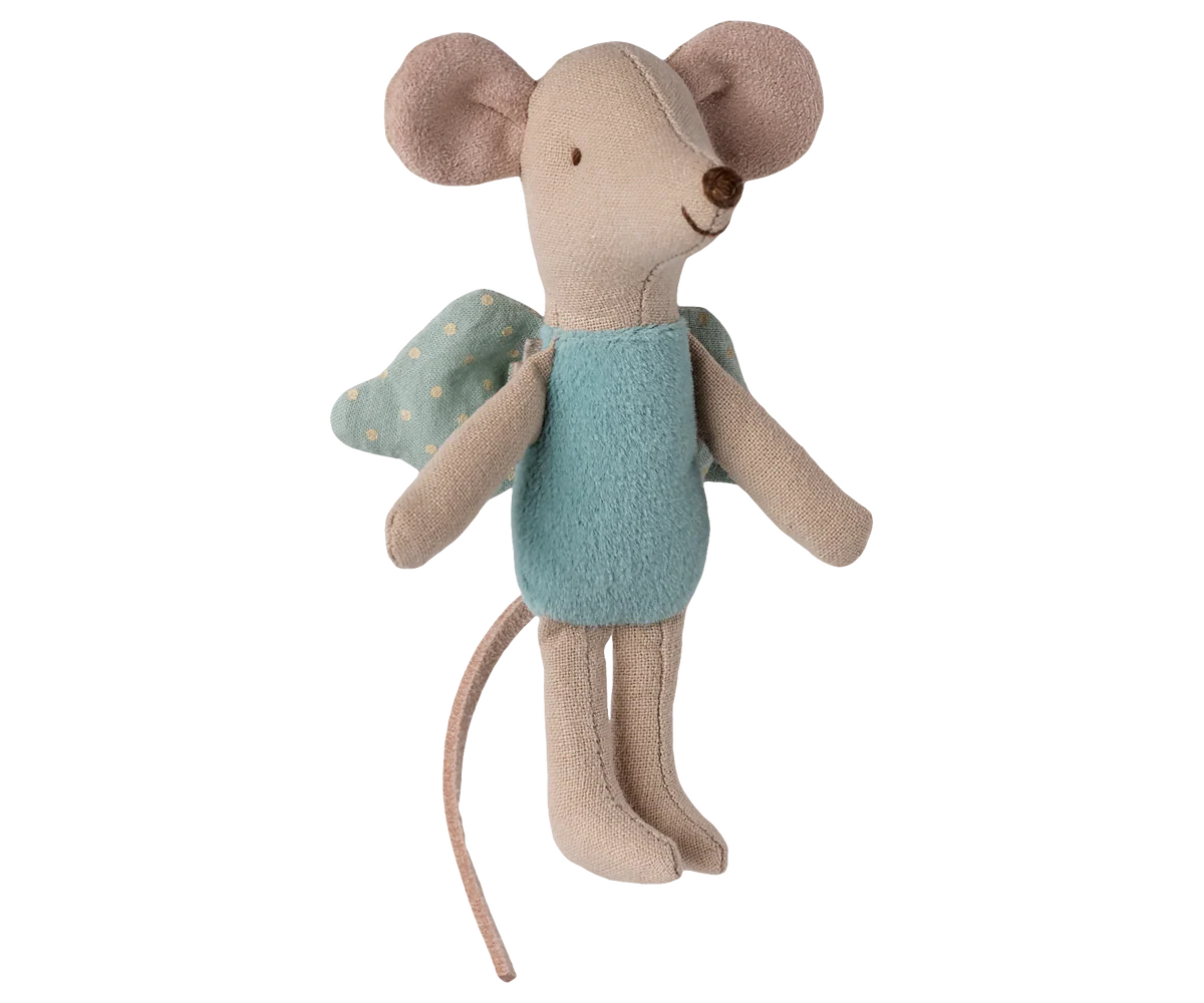 Maileg Fairy Mouse Little Sprout Mint
