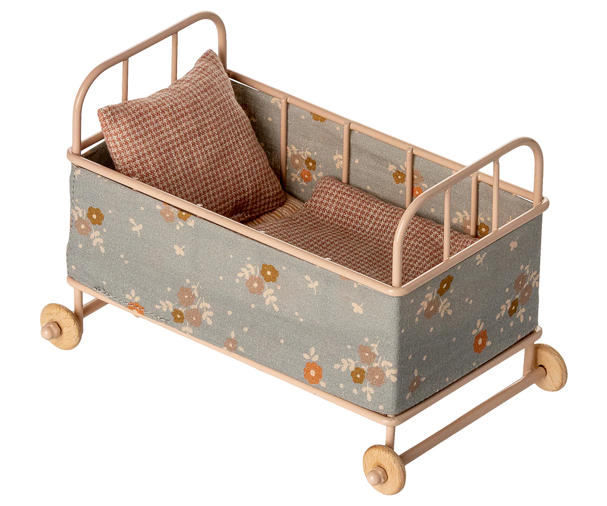 Maileg Cot Bed Micro Powder Little Sprout