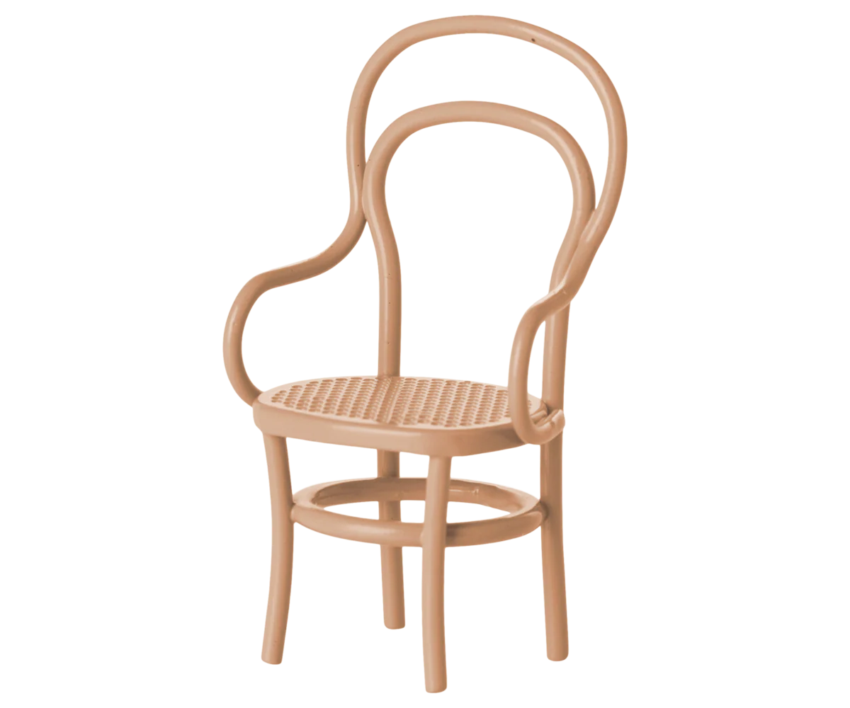 Maileg Vintage Chair Mouse Dark Powder Little Sprout