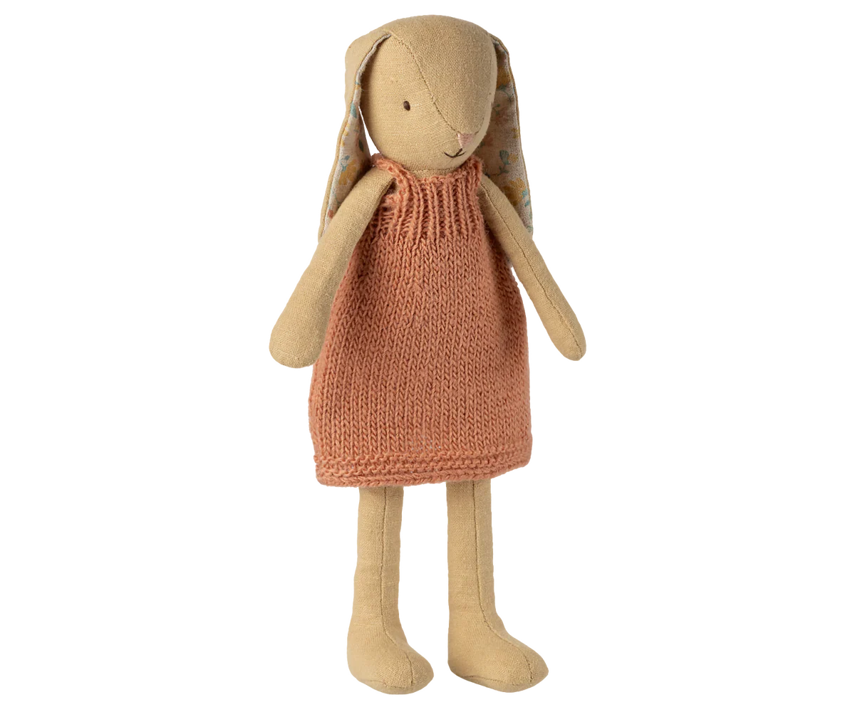 Bunny, Size 2 - Cream Yellow Knitted Dress