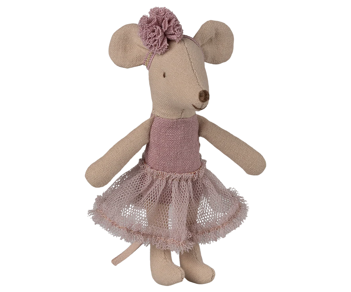 Maileg Ballerina Mouse Little Sister Heather 