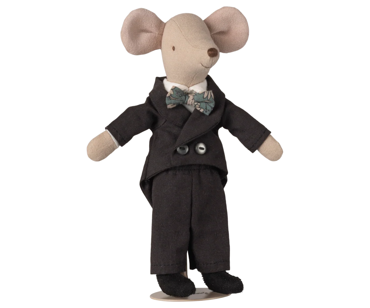 Wedding Mice Couple in Box - Mum and Dad