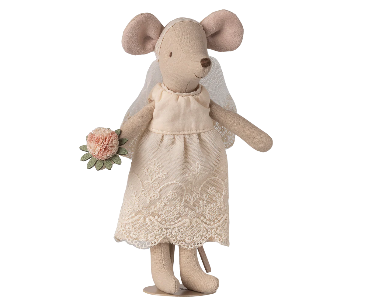 Wedding Mice Couple in Box - Mum and Dad