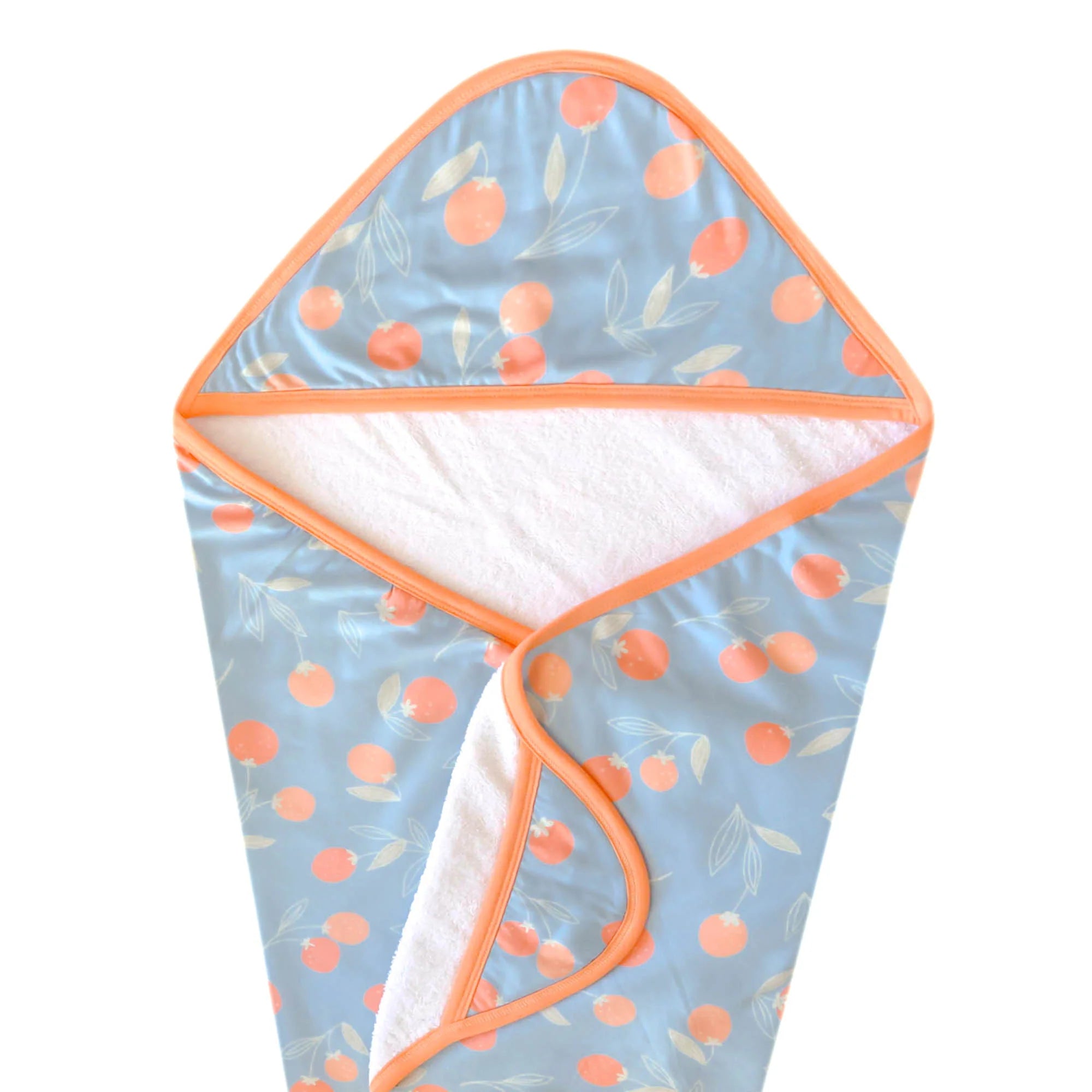 Premium Hooded Baby Towel Clementine
