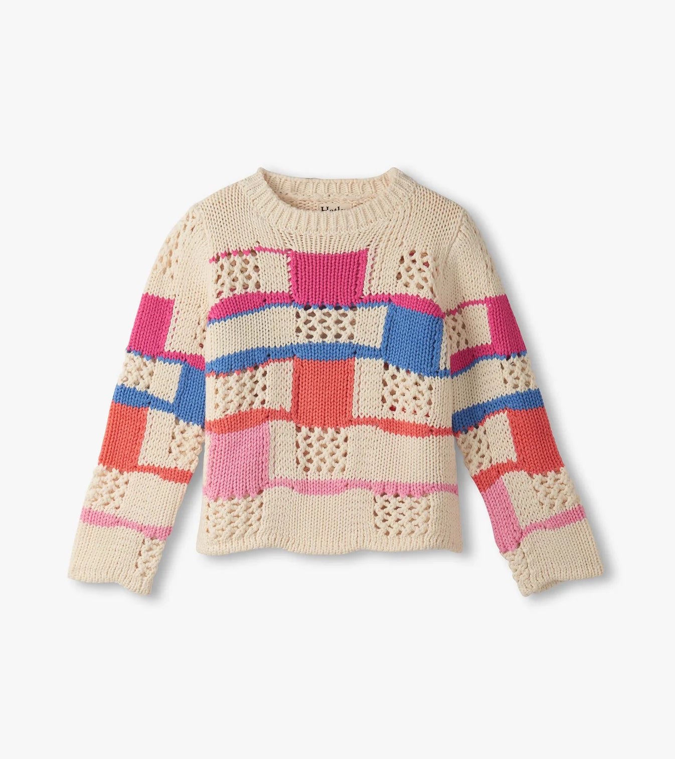 Hatley Mixed Stitch Cotton Sweater Cami Lace Little Sprout