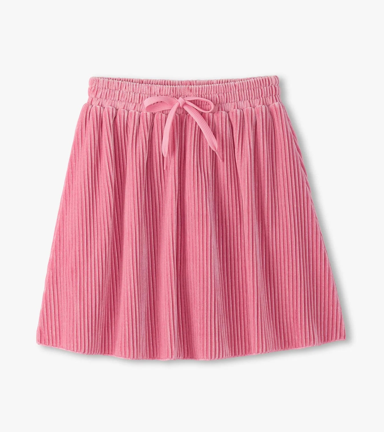 Hatley Sea Pink Pleated Velour Skirt Little Sprout