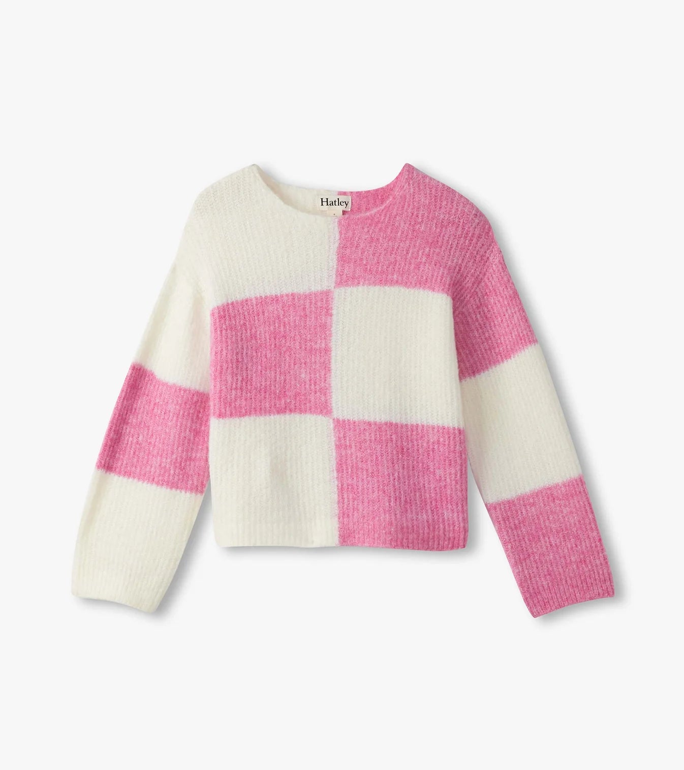 Sea Pink Drop Shoulder Sweater Little Sprout