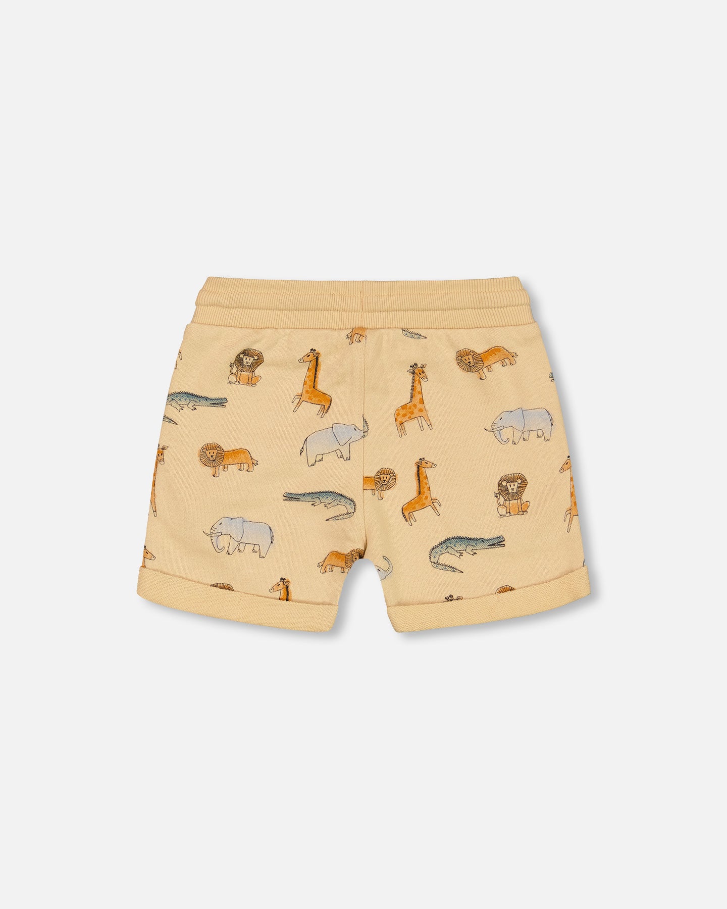 French Terry Short - Printed Jungle Animal