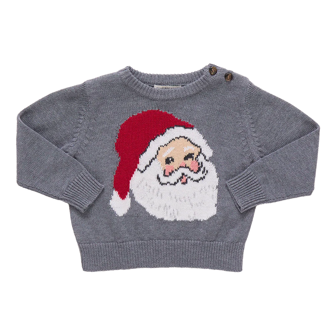 Pink Chicken Oliver Sweater Santa Little Sprout