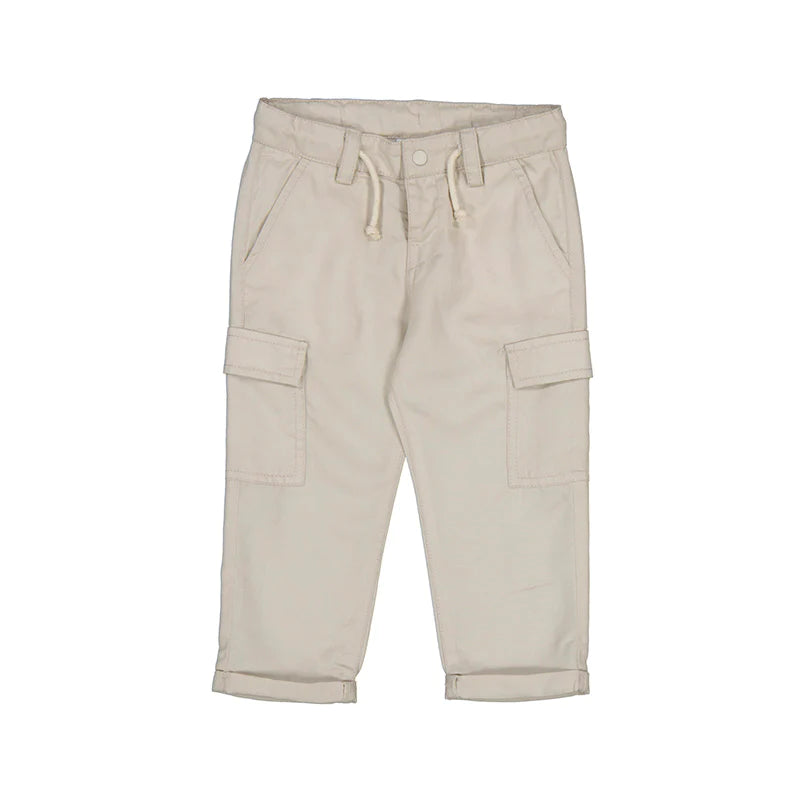 Slim Cargo Pants - Oat