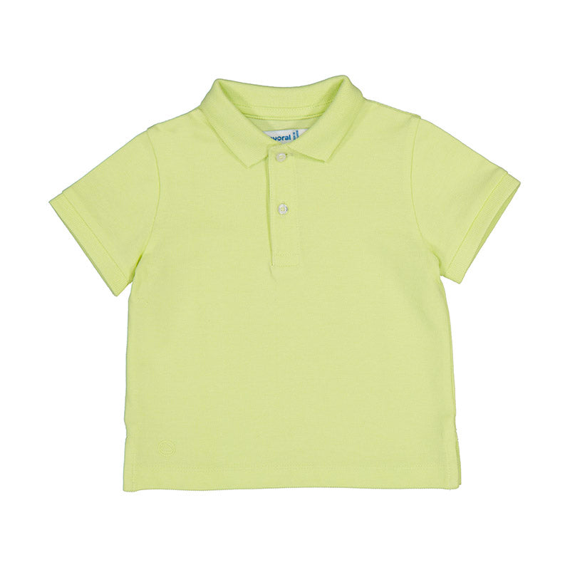 Basic Short Sleeve Polo - Lime