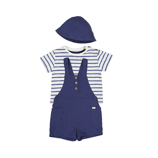 Bambula Dungaree Set - Ink