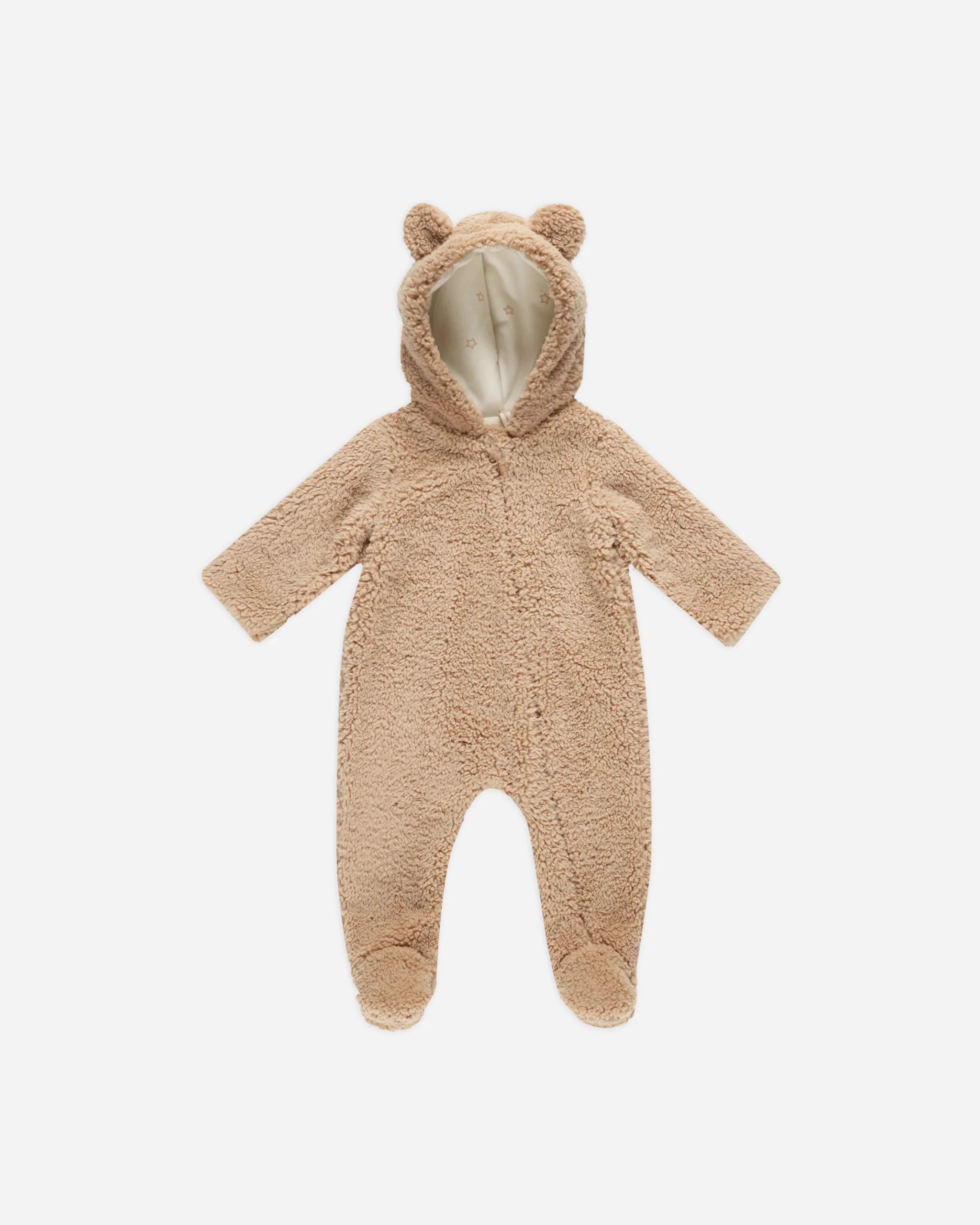 Bear Jumpsuit - Beige