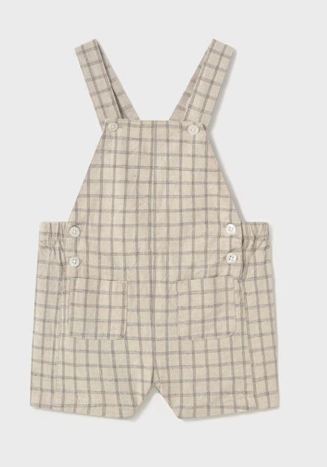 Baby Dressy Dungarees - Canvas