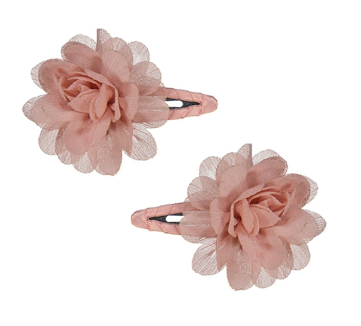 Flower Hair Clip - Peony