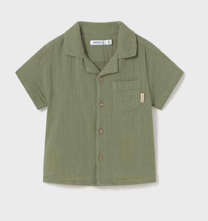 Baby Bambula Shirt - Sage