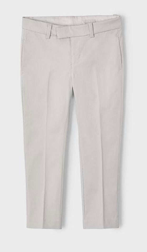 Slim Suiting Pants - Bone