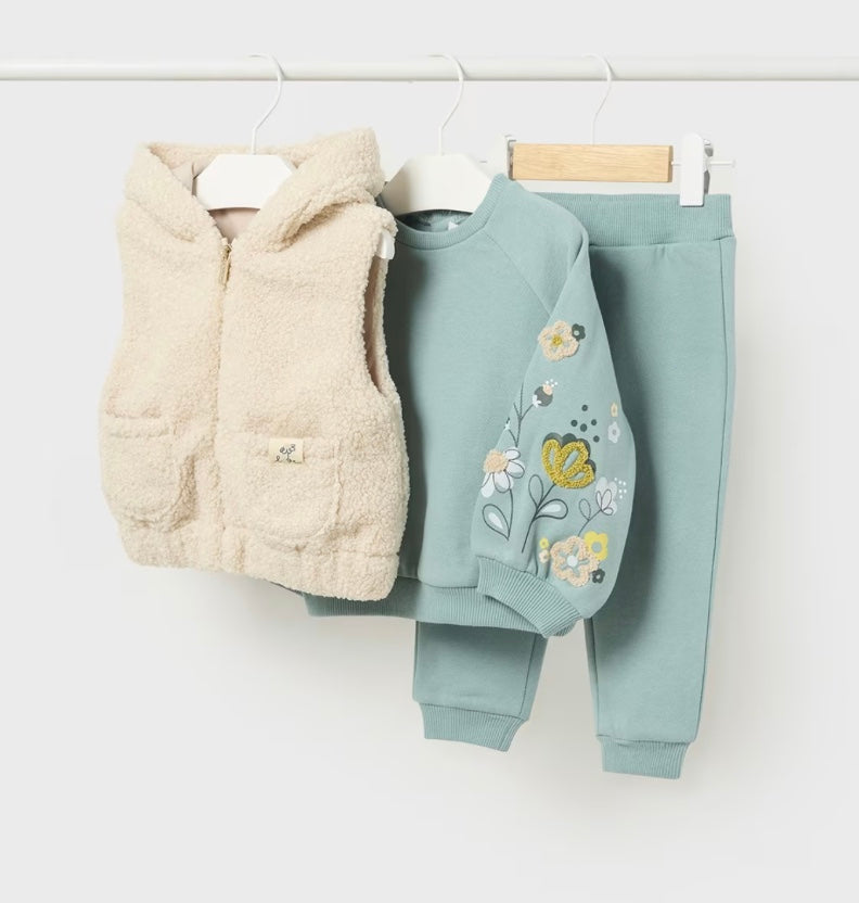 Baby 3-Piece Tracksuit - Emerald