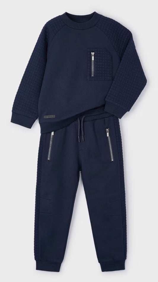 Boy 2 Piece Zip Detail Tracksuit