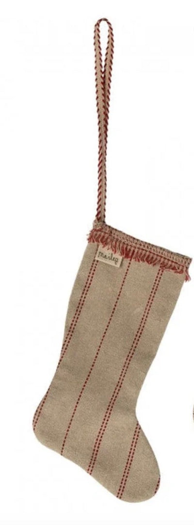 Stocking Ornament - Red Stripe